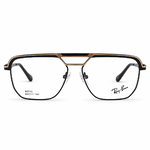 Ray Ban 62712 Black & Gold Navigator Prescription Eyeglasses Frame 1