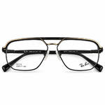 Ray Ban 62712 Black & Gold Navigator Prescription Eyeglasses Frame 5