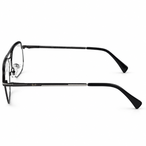 Ray Ban 63712 Black & Gunmetal Navigator Prescription Eyeglasses Frame 2