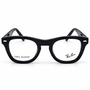 Ray Ban Fd2239 C1 Black 100% Acetate Wayfarer Prescription Eyeglasses Frame 5
