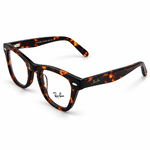 Ray Ban Fd2239 C2 Tortoiseshell 100% Acetate Wayfarer Prescription Eyeglasses Frame 4