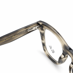 Ray Ban Fd2239 C3 Striped Grey 100% Acetate Wayfarer Prescription Eyeglasses Frame 2