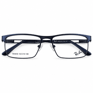 Ray Ban Rb5830 Blue Rectangle Prescription Eyeglasses Frame 1