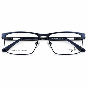 Ray Ban Rb5830 Blue Rectangle Prescription Eyeglasses Frame 1