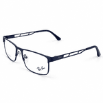 Ray Ban Rb5830 Blue Rectangle Prescription Eyeglasses Frame 4