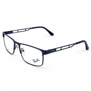 Ray Ban Rb5830 Blue Rectangle Prescription Eyeglasses Frame 4