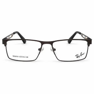 Ray Ban Rb5830 Brown Rectangle Prescription Eyeglasses Frame 1