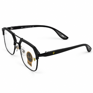 Ray Ban Scuderia Ferrari Black Double Bridge Navigator Prescription Eyeglasses Frame 2
