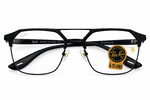 Ray Ban Scuderia Ferrari Black Double Bridge Navigator Prescription Eyeglasses Frame 4