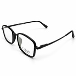 Classic Rectangular Full Rim Black Eyeglasses (1)
