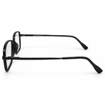 Classic Rectangular Full Rim Black Eyeglasses (2)