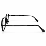 Classic Rectangular Full Rim Black Eyeglasses (2)