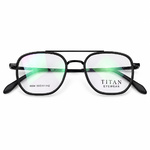 Classic Soft Square Full Rim Soft Square Black Eyeglasses (3)