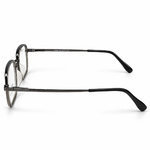Classic Soft Square Full Rim Soft Square Transparent Grey Eyeglasses (2)