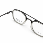 Classic Soft Square Full Rim Soft Square Transparent Grey Eyeglasses (3)