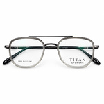 Classic Soft Square Full Rim Soft Square Transparent Grey Eyeglasses (4)