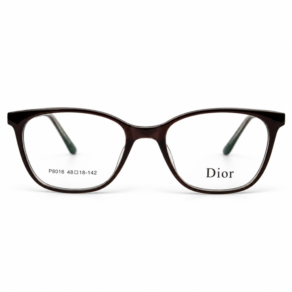 Dior Brown Acetate Cat Eye Ladies (5)