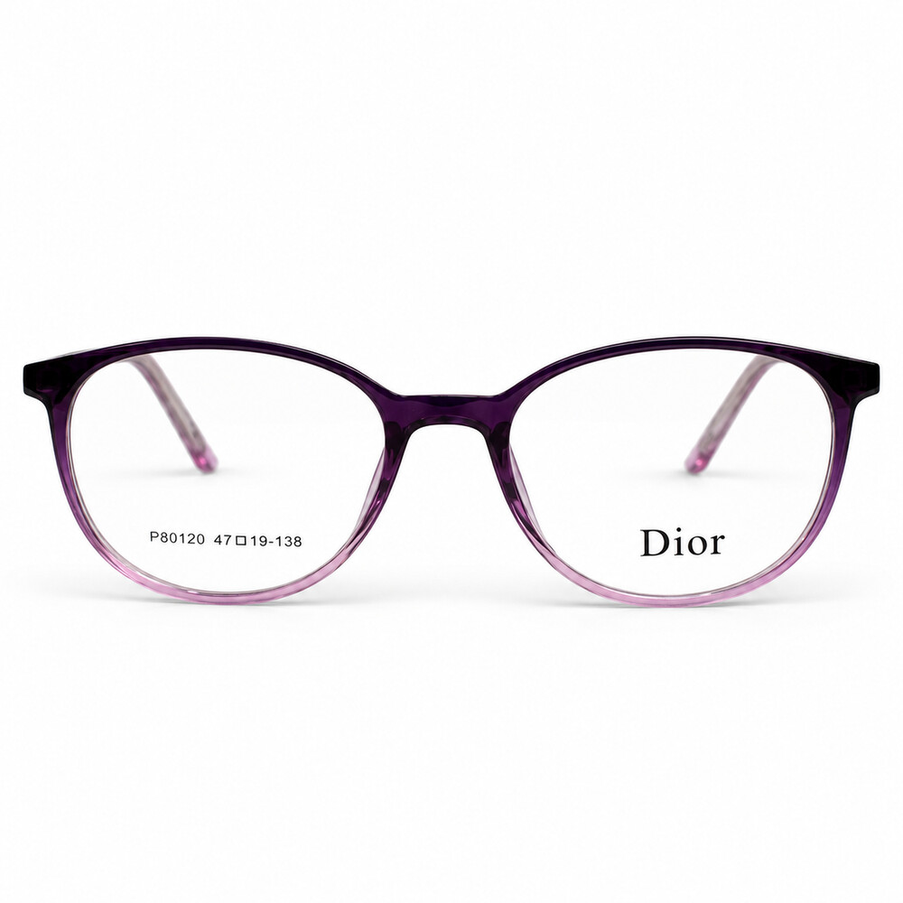 Dior Gradient Purple Oval Ladies (5)