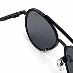 Double Bridge Dior Aviator Black Sunglasses (4)