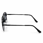 Double Bridge Dior Aviator Geometirc Black Sunglasses (3)