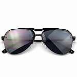 Double Bridge Dior Aviator Geometirc Black Sunglasses (5)